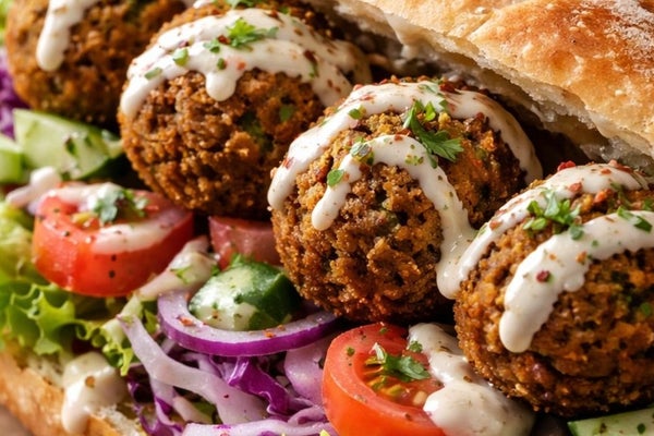 Falafel sandwich